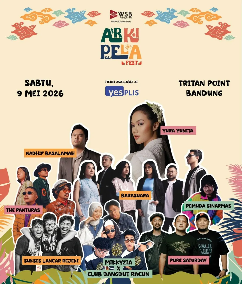 Arkipela Fest 2026  Hadirkan Festival Musik Multi-Genre Bernuansa Tropical di  Bandung